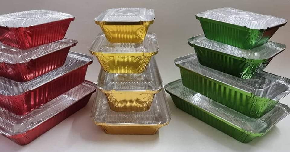Designer foil containers