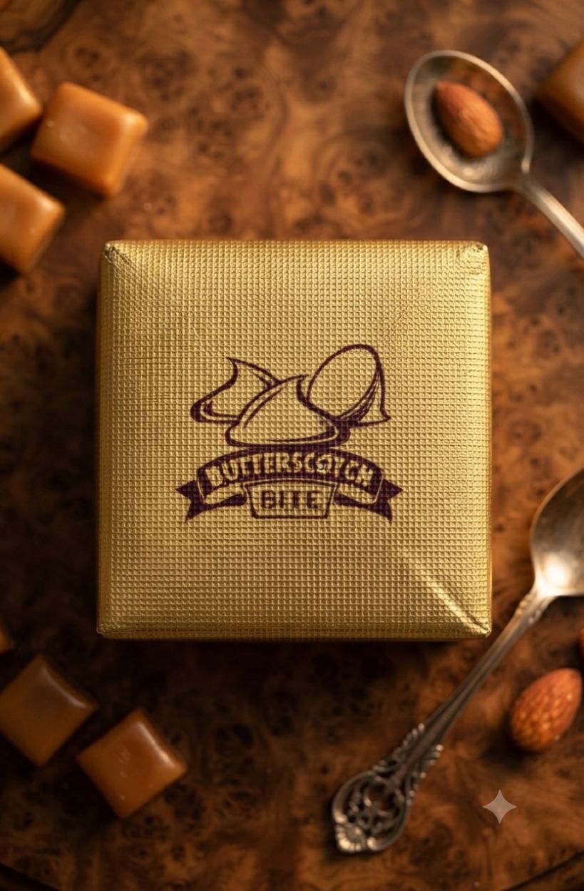 Butterscotch Printed Bite Wrapper