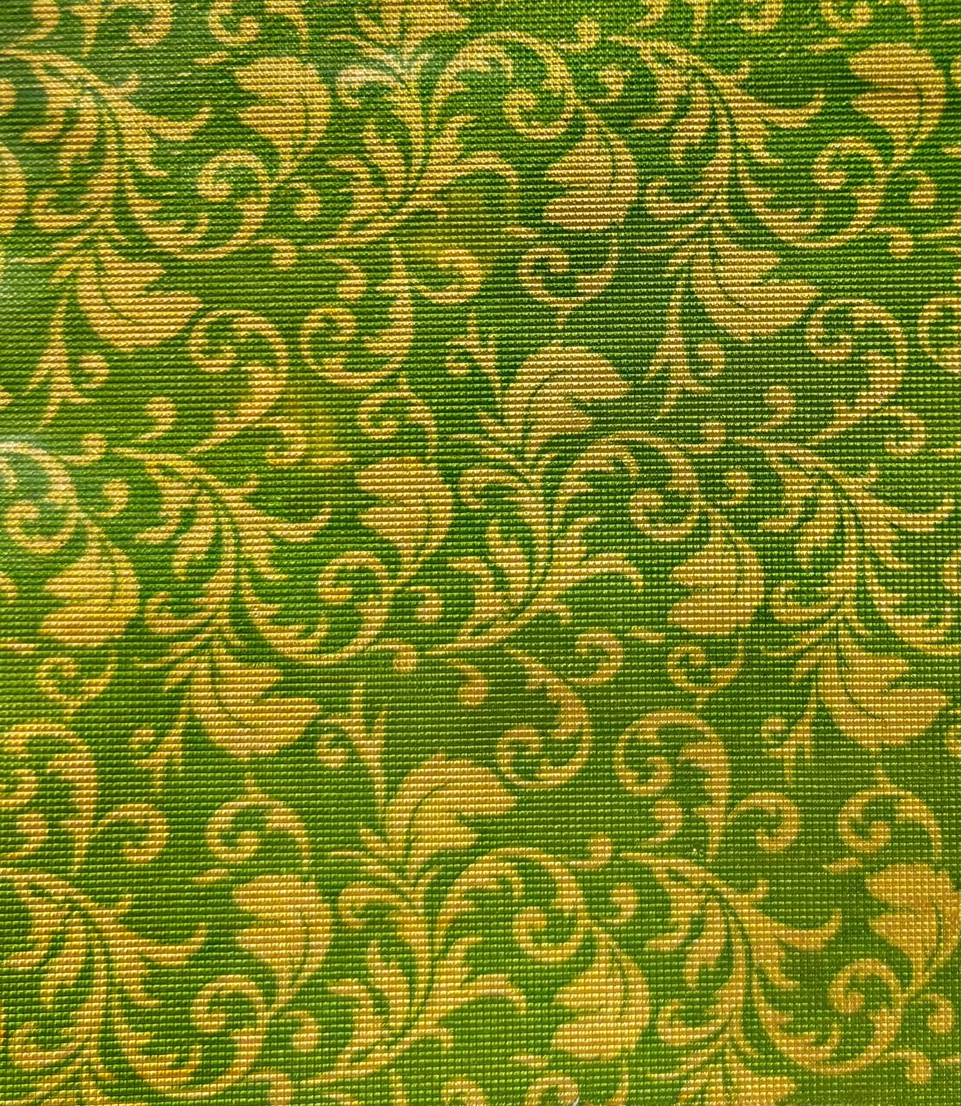Leaf Design Chocolate Foil Wrapper-Green/Golden