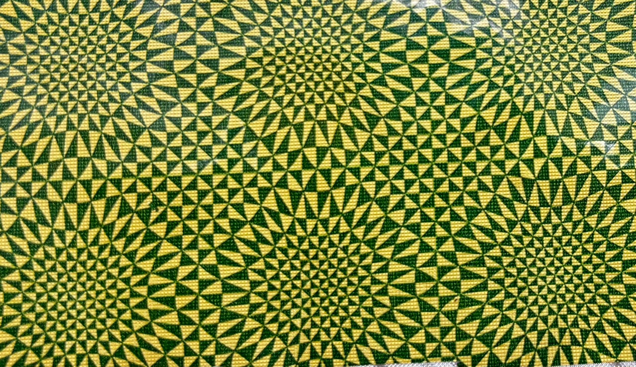 3D design Chocolate Foil Wrapper-Green/Golden