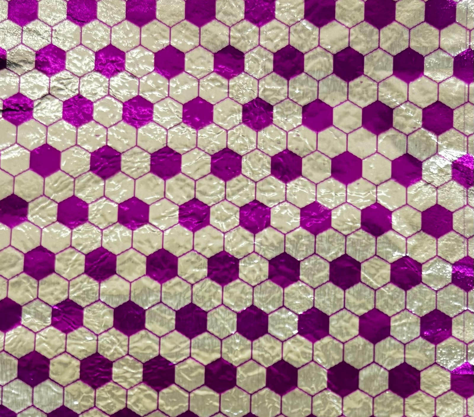 Football Design Chocolate Foil-Silver/Purple